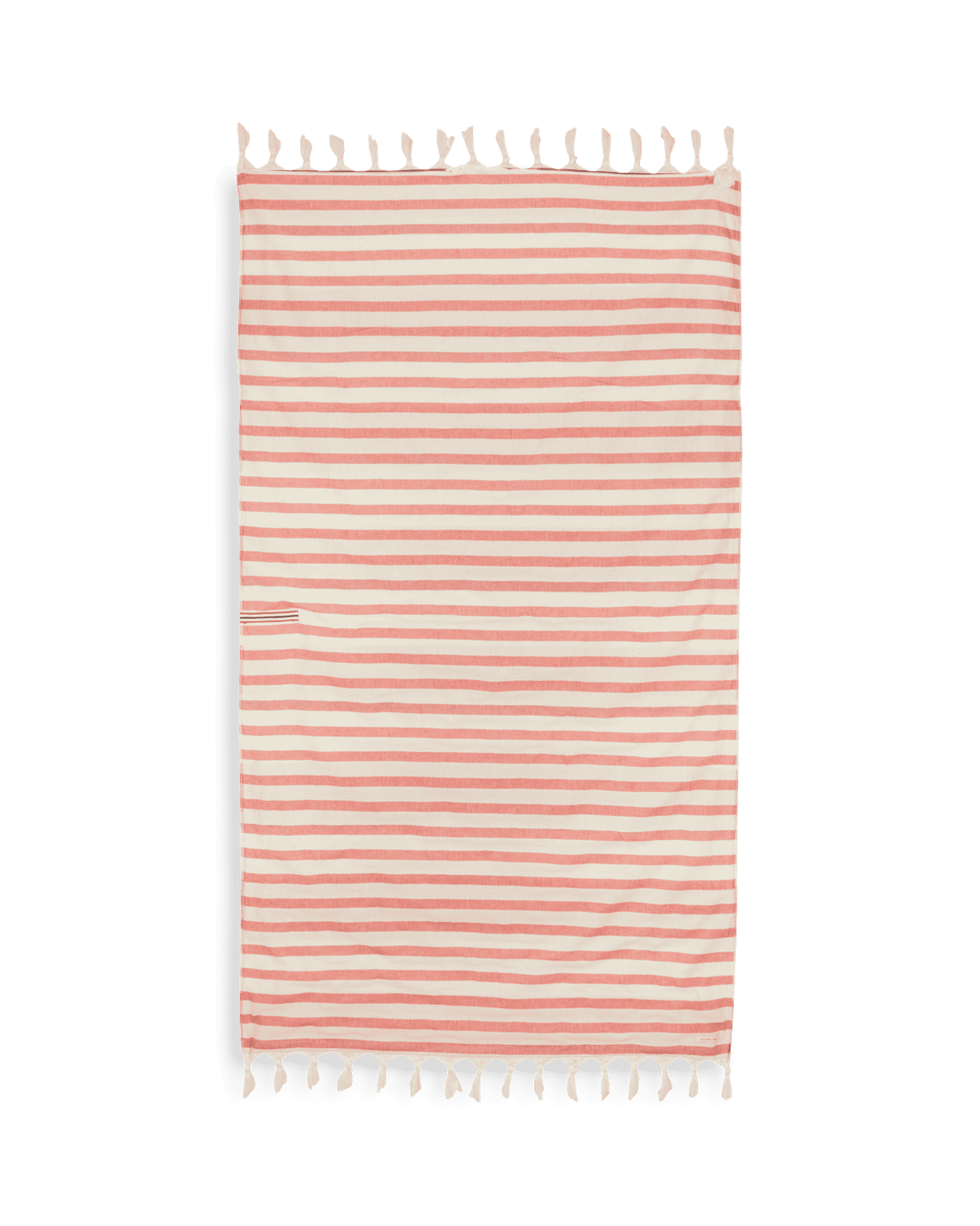 Amundsen Travel Beach Towel Weathered Red Stripes