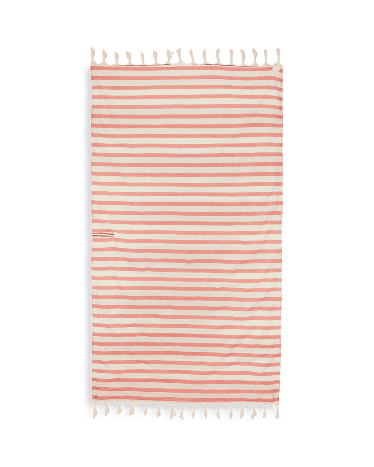 Amundsen Travel Beach Towel Weathered Red Stripes