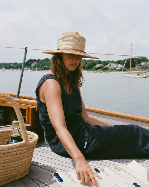 Women's Safari Linen Top