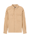 Traveller's Linen Shirt Khaki