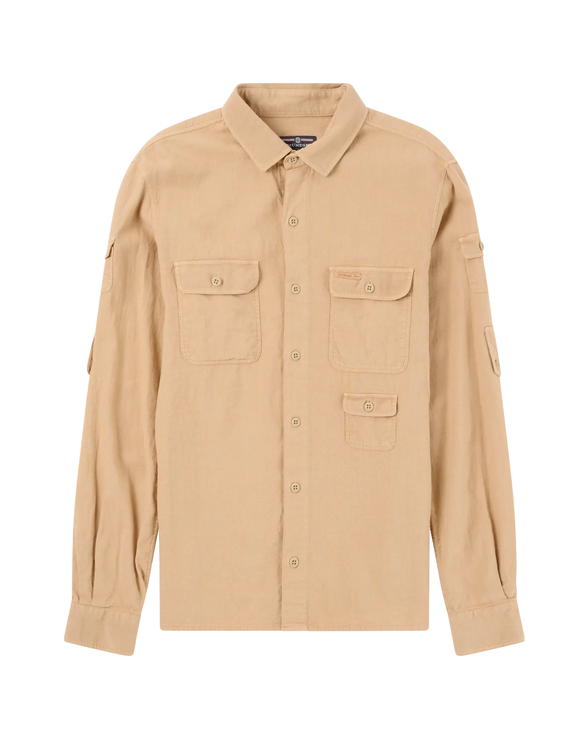 Traveller's Linen Shirt Khaki