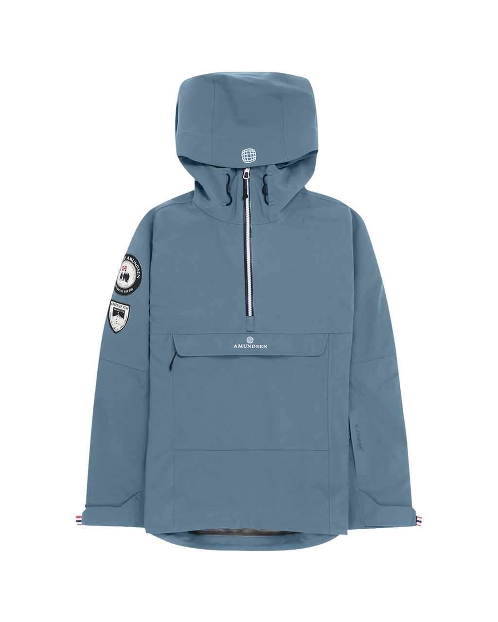Men's Peak Wool Shell Anorak Glacier Blue
