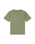 Linen Tee Olive Ash