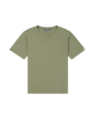 Linen Tee Olive Ash