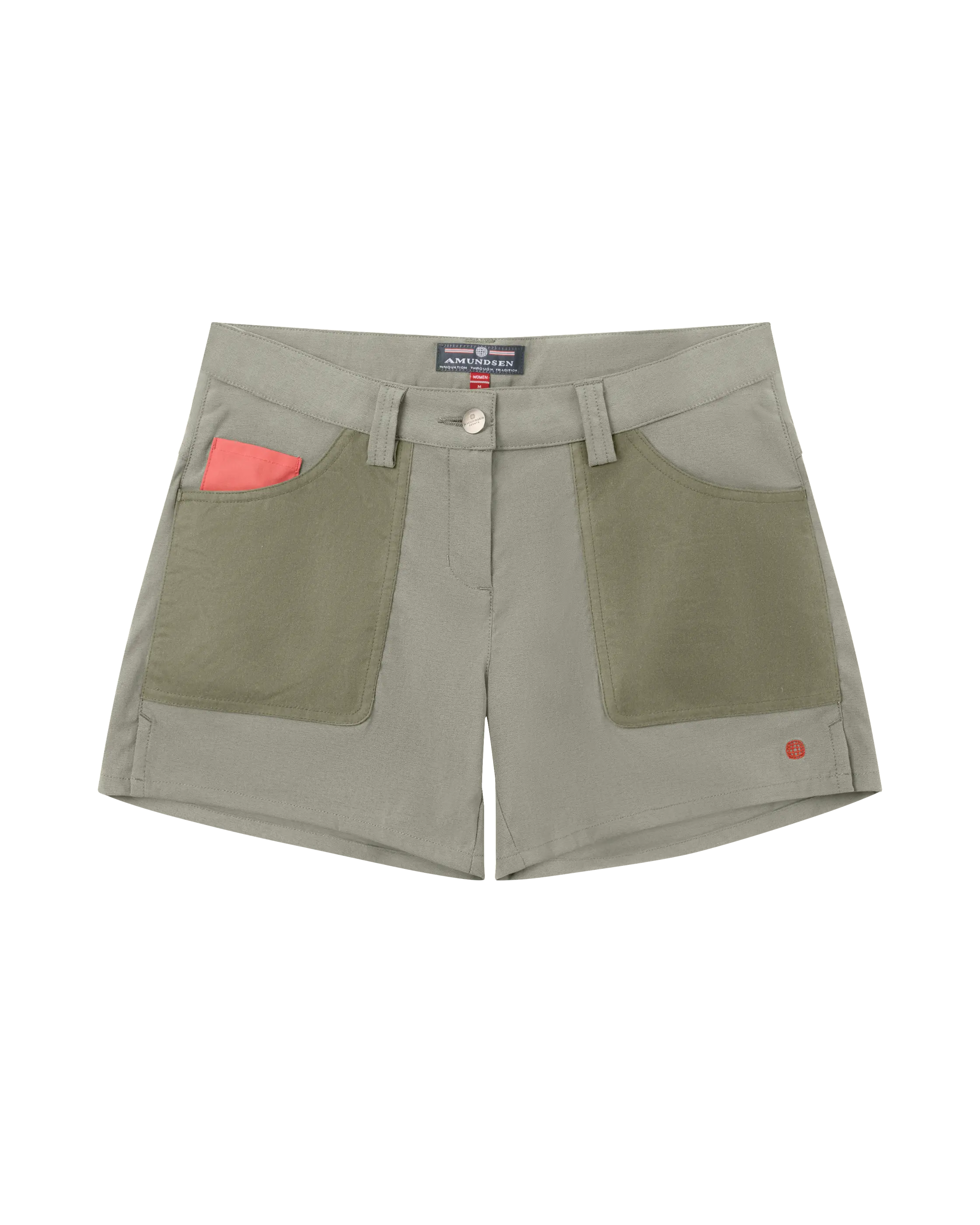 5incher Field Shorts Womens Blue Surf Olive Ash