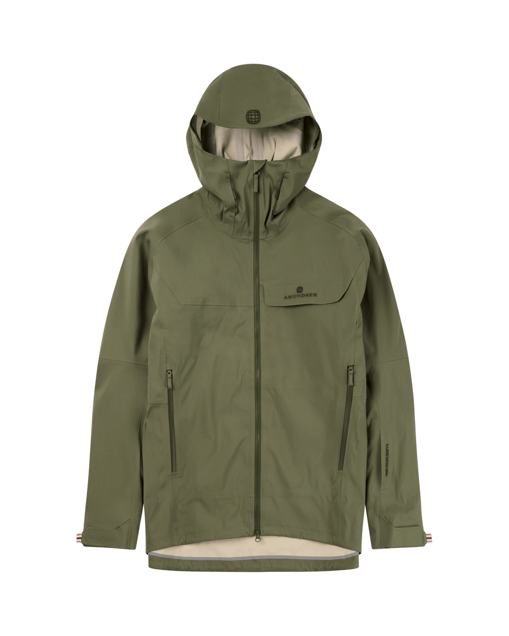 Men's Peak Cotton Shell Jacket Earth
