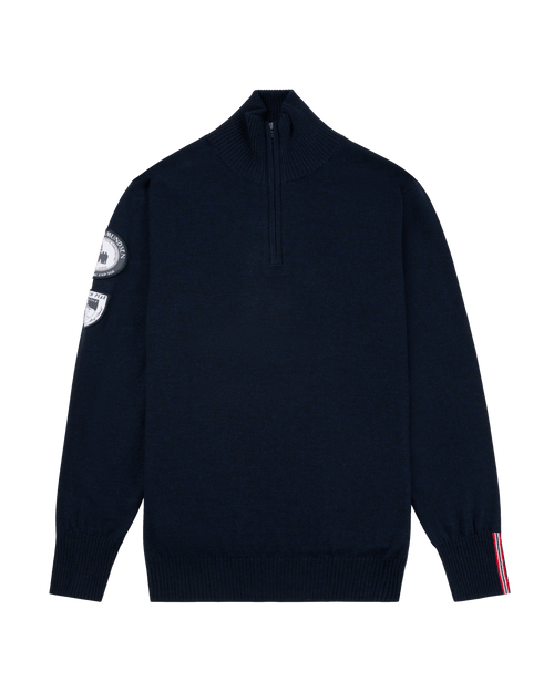 Men's Peak Half-Zip Faded Navy