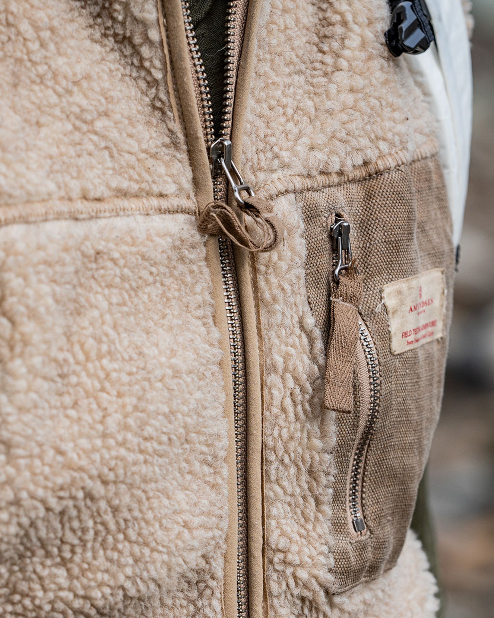 Heroes Wool Fleece Jacket Natural