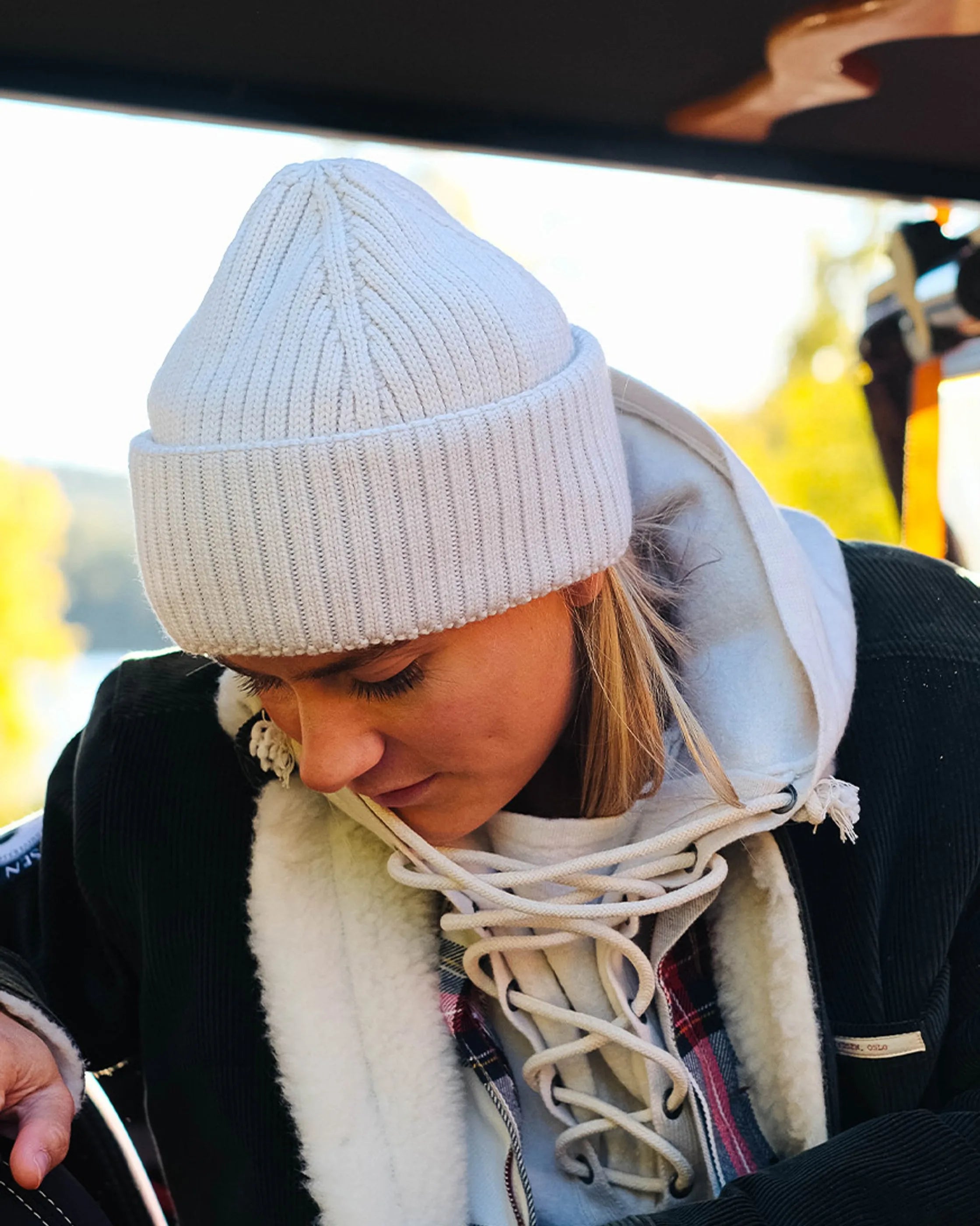 Women's Laced Boiled Hoodie