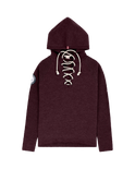 Women's Laced Boiled Hoodie Heather