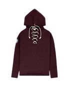 Women's Laced Boiled Hoodie Heather