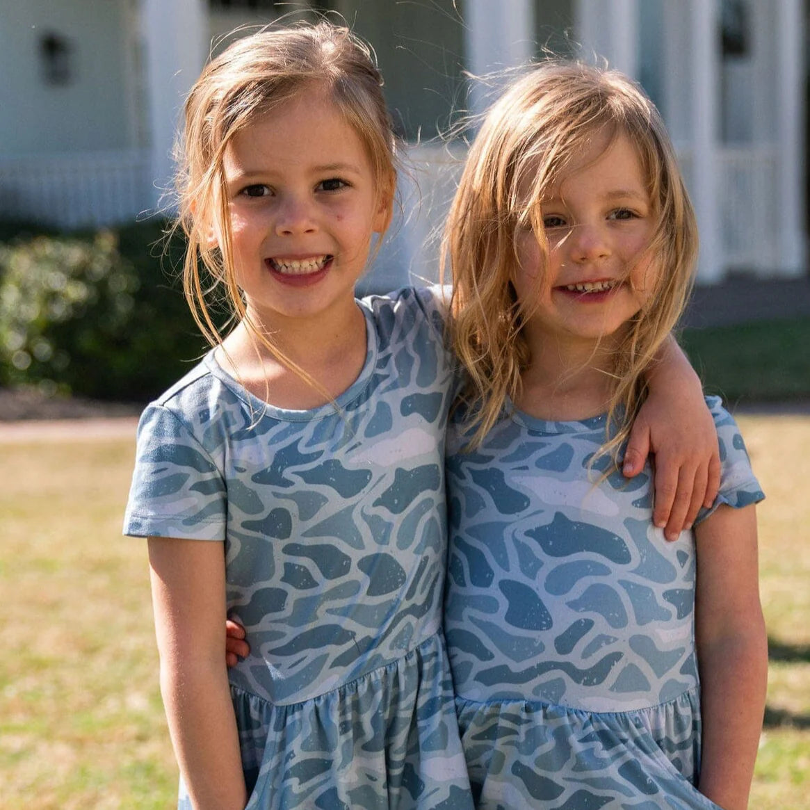 Youth Moxie Dress Seaside Camo