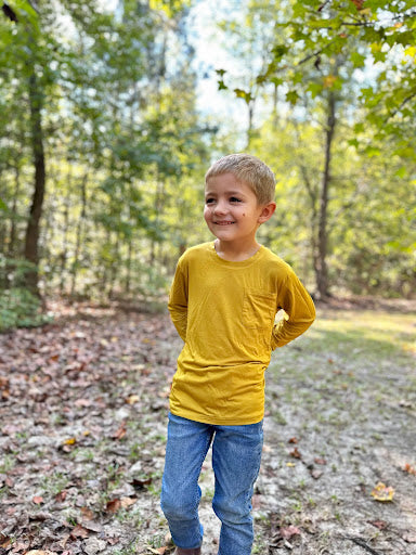 Bamboo Long Sleeve shirt Sunshine