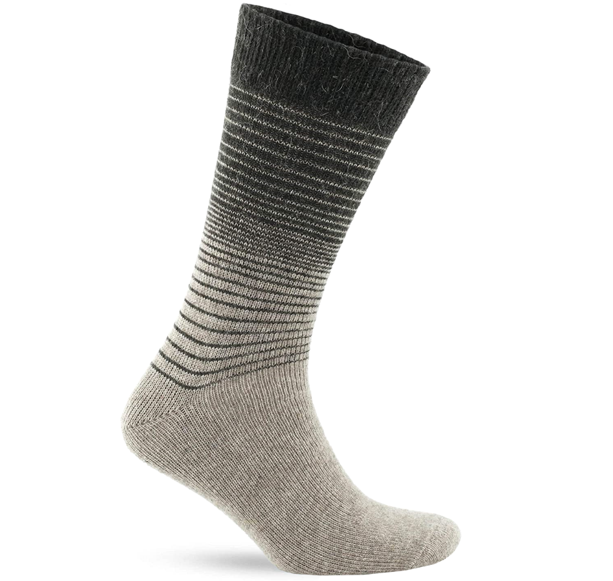 Alpaca Socks Stripped