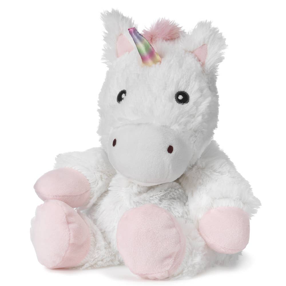 Warmies Plush Heated Stuffed Animals White Unicorn