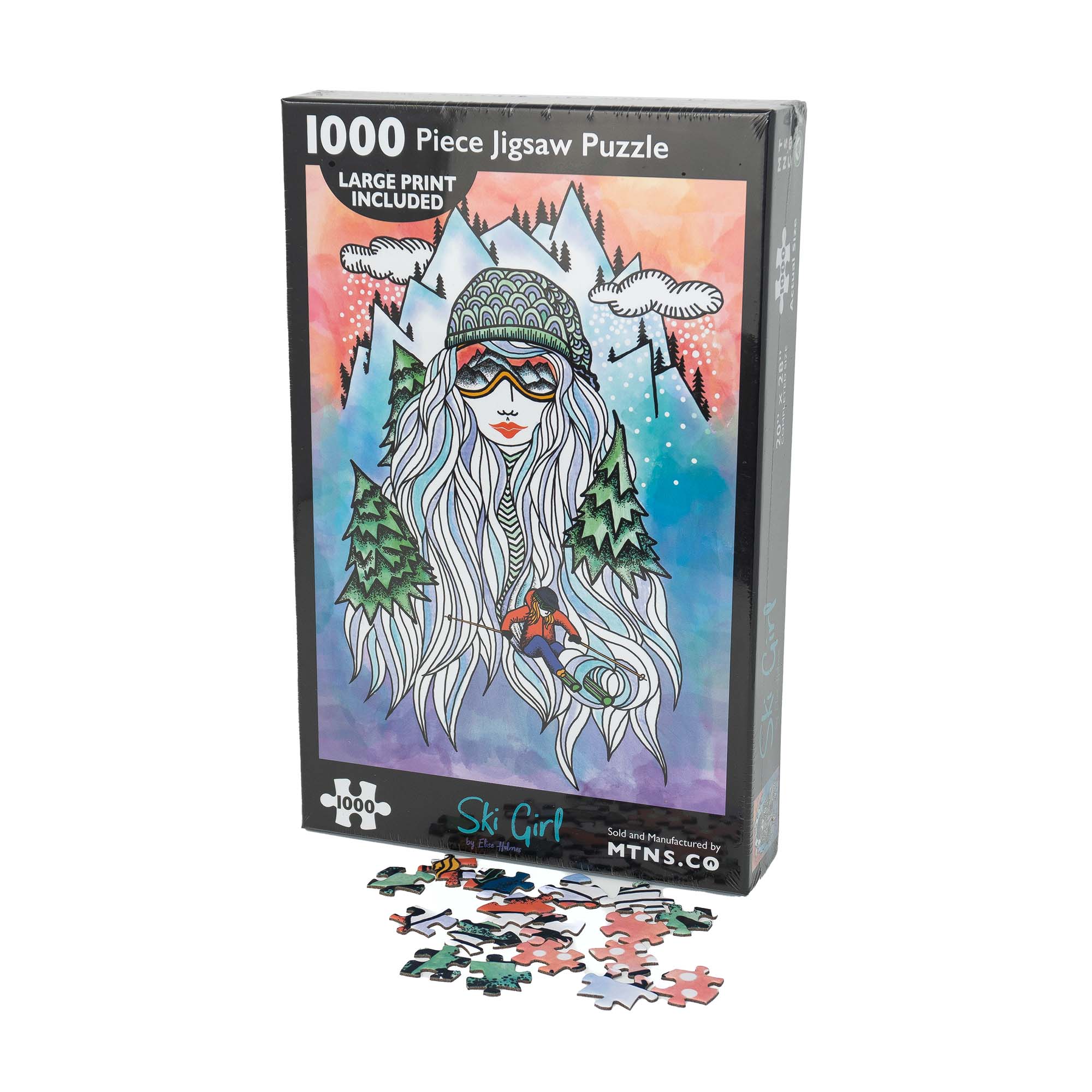 Ski Girl Jigsaw Puzzle – 1000 Piece