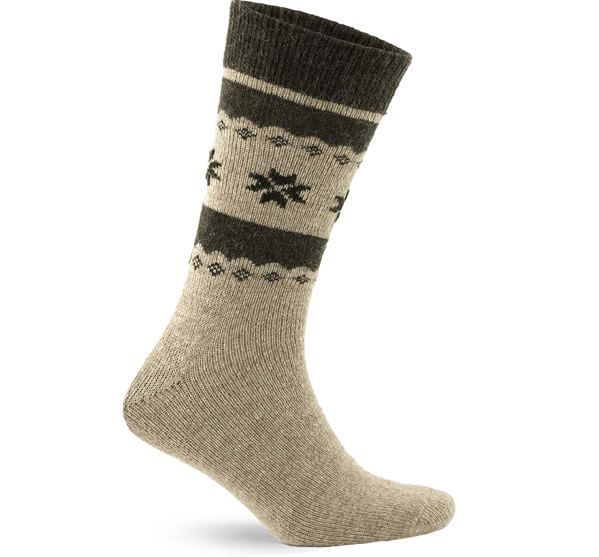 Alpaca Socks Snowflake
