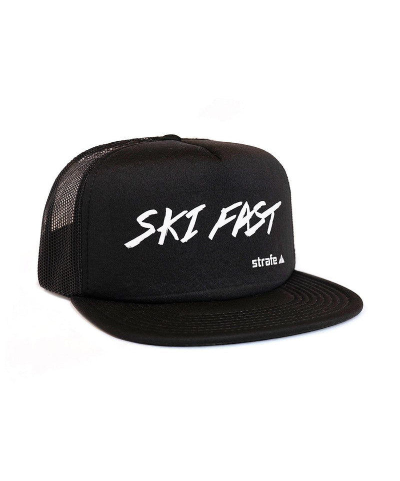 Ski Fast Hat Black OS