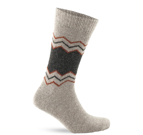 Alpaca Socks ZigZag
